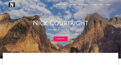 Desktop Screenshot of nickcourtright.com